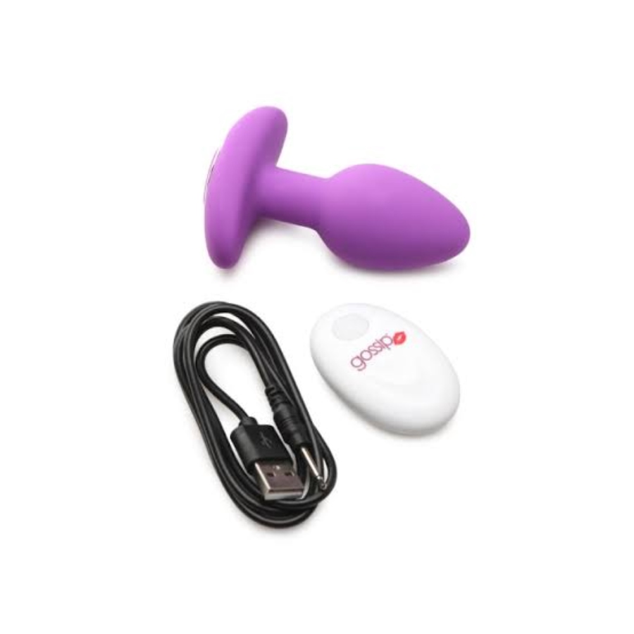 Gossip Plug Vibrador con Control Remoto